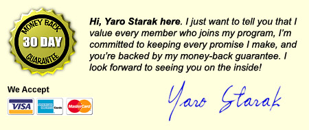 Yaro Starak's Commitment to You!